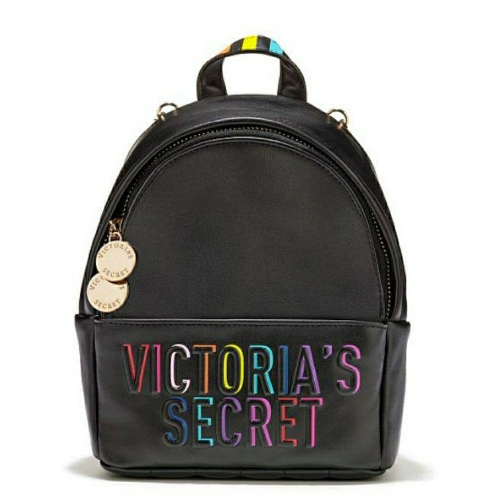 NEW Victoria's Secret multicolor mini backpack